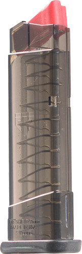 Elite Tactical Systems Group ETS Magazine S&W Shield 9mm 9RD Extended Carbon SMOKE