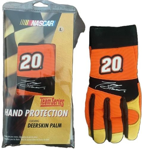 Encon Safety Products Nascar TEAM Series Deerskin Gloves #20 Large