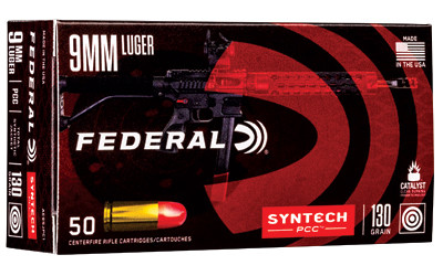 Federal Action Express 9mm 130GR Pistol CAL TSJ 50/500