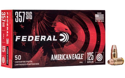 Federal AM EAGL 357SIG 125GR FMJ 50/1000