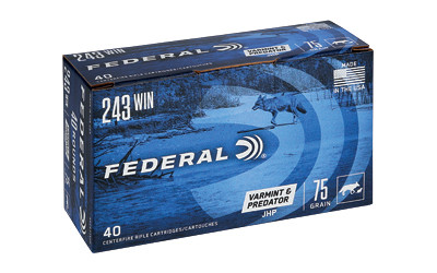 Federal AM EAGLE V&P 243WIN 75GR 40/200
