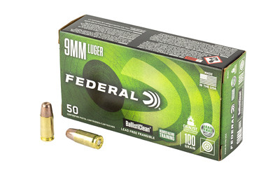 Federal Ballisticlean 9mm 100GR 50/1000