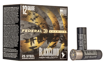 Federal Black CLOUD 12GA 3" BB HV 25/250