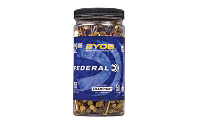 Federal CHAMP 22WMR 50GR JHP 250CT BYOB
