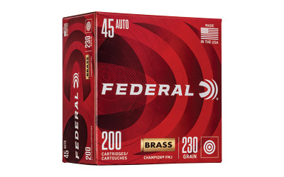 Federal CHAMP 45ACP 230GR FMJ 200CT