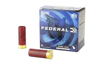 Federal GAME LOAD 12GA 2.75" #7.5 25/250
