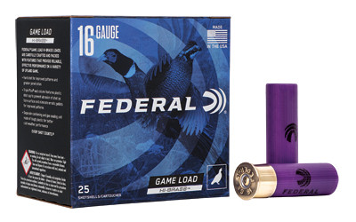Federal GAME LOAD 16GA 2.75" #6 25/250