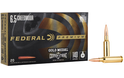 Federal GOLD MDL 6.5CRD 140GR OTM 20/200