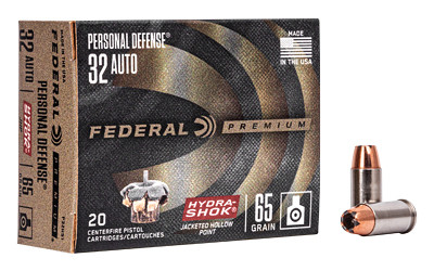 Federal Hydra-shok 32ACP 65GR JHP 20/500