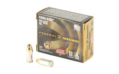 Federal HYDRA SHOK 32ACP 68GR JHP 20/200
