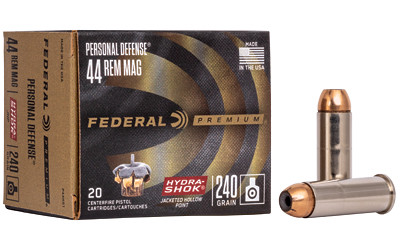 Federal Hydra-shok 44MAG 240GR 20/500