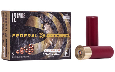 Federal PRM VSHOK 12GA 3" 000 BCK 5/250