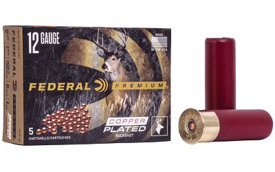 Federal PRM VSHOK 12GA 3" #4 BCK 5/250