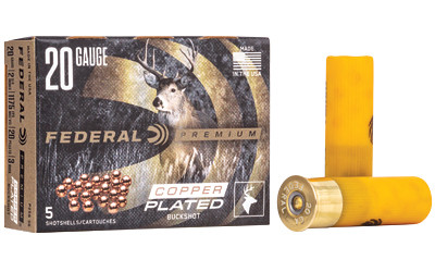 Federal PRM VSHOK 20GA 2.75 #3 BCK 5/250