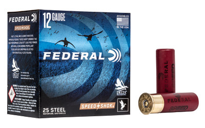Federal SPEED SHOK 12GA 3" #4 25/250
