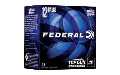 Federal TOP GUN 12GA 2.75" #8 1 OZ 25/