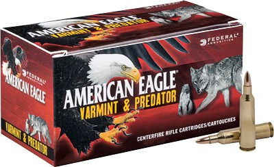 Federal Action Express 223 REM 50GR JHP 50RD 5BX/Case