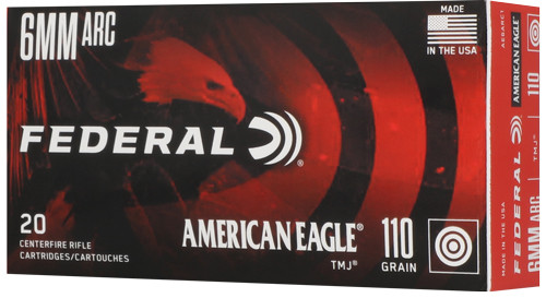 Federal Action Express 6mm ARC 130GR TMJ 100GR SP 20RD 10BX/Case