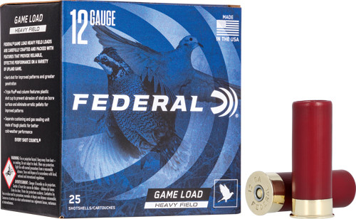 Federal GAME SHOK 12GA 2.75" 1 1/8OZ #6 25RD 10BX/Case