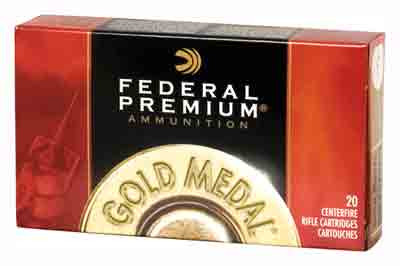 Federal GOLD MEDAL 338 LAPUA Magazine 250GR MATCH 20RD 10BX/Case