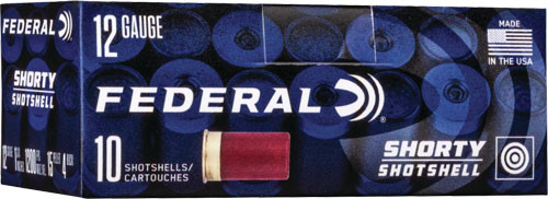 Federal Shorty Shotshell 12GA 1.75" Rifled SLUG 10RD 10BX/Case