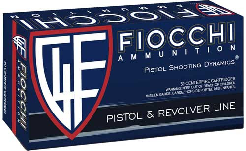 Fiocchi 40 SW 180GR JHP 50RD 20BX/Case