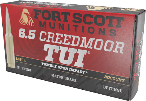Fort Scott SCOTT 6.5 CM 123GR TUI SOLID Copper 20RD 10BX/Case