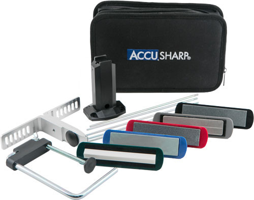 Fortune Products (Accusharp) 5-STONE Precision KNIFE Sharpening KIT W/CASE!