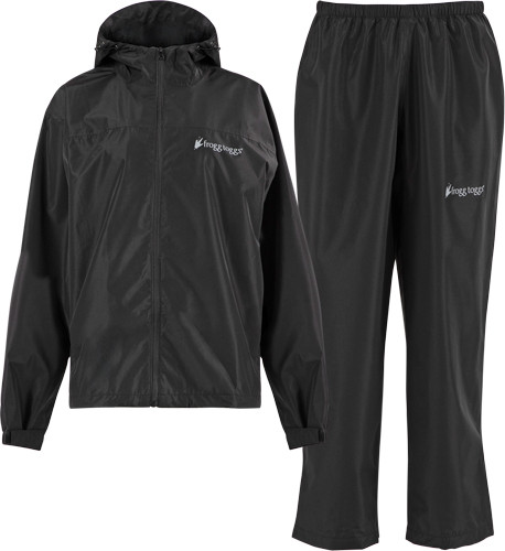 Frogg Toggs TOGGS Women's VAPOR RAIN SUIT BLACK SM/MD