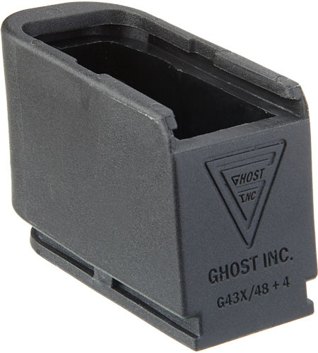 Ghost, Inc. MOAB Magazine Extension FOR GLOCK 43x48 PLUS 4 RNDS
