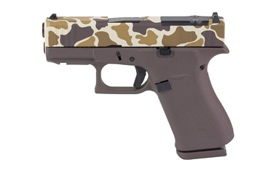 Glock 43X 9mm 10RD MOSK Fixed Sights DUCK CAMO