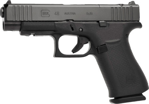 Glock G48 Semi-Automatic Pistol - 9mm LUGER, 4.01"
