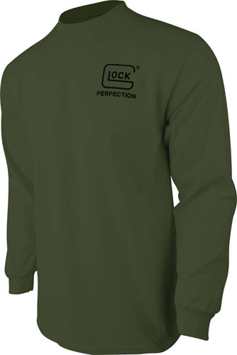 Glock OEM BORN IN Austria LONG Sleeve SHIRT Military Green 3XL