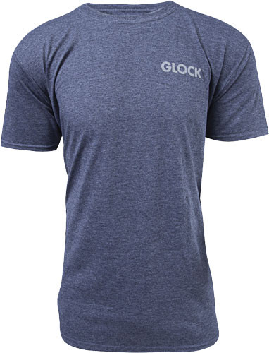 Glock OEM Heathered NAVY Pistol FLAG T-shirt X-Large