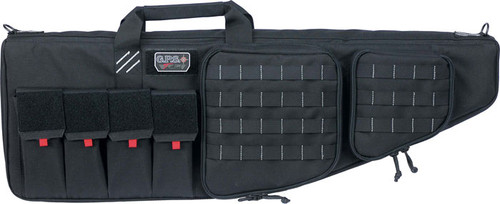 Gps Tactical AR CASE 35" BLACK With Handgun Holder
