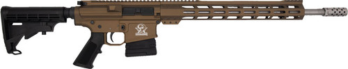 Great Lakes Firearms & Ammo GLFA AR10 RIFLE 308 WIN 18" S/S Barrel 10-SHOT Bronze