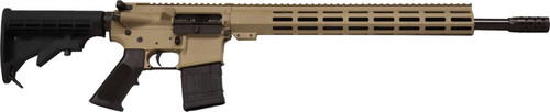 Great Lakes Firearms & Ammo GLFA AR15 450 Bushmaster 18" NIT Barrel FLAT DARK EARTH