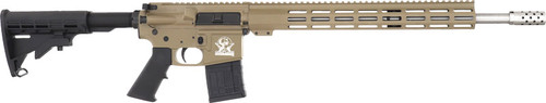 Great Lakes Firearms & Ammo GLFA AR15 450 Bushmaster 18" S/S Barrel FLAT DARK EARTH