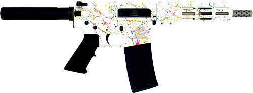 Great Lakes Firearms & Ammo GLFA AR15 Pistol 223 WYLDE 7.5" S/S Barrel Splatter
