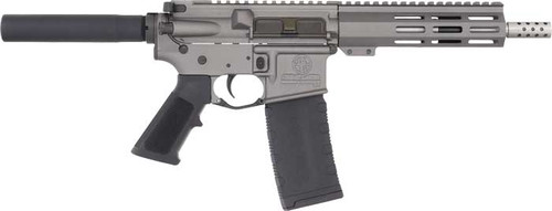 Great Lakes Firearms & Ammo GLFA AR15 Pistol 223 WYLDE 7.5" Stainless Barrel Tungsten