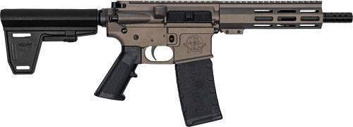 Great Lakes Firearms & Ammo GLFA AR15 Pistol W/brace 223 WYLDE 7.5" Nitride Tungsten