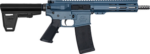 Great Lakes Firearms & Ammo GLFA AR15 Pistol W/brace 223 WYLDE 7.5" Stainless Steel Barrel Titanium