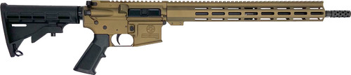 Great Lakes Firearms & Ammo GLFA AR15 RIFLE 223 WYLDE 16" NIT Barrel Bronze