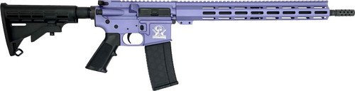 Great Lakes Firearms & Ammo GLFA AR15 RIFLE 223 WYLDE 16" NIT Barrel WILD Orchid