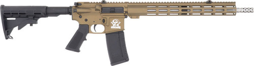 Great Lakes Firearms & Ammo GLFA AR15 RIFLE 223 WYLDE 16" S/S Barrel Bronze