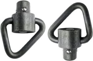 Grovtec HD Angled LOOP PUSH Button Swivels 2-PACK
