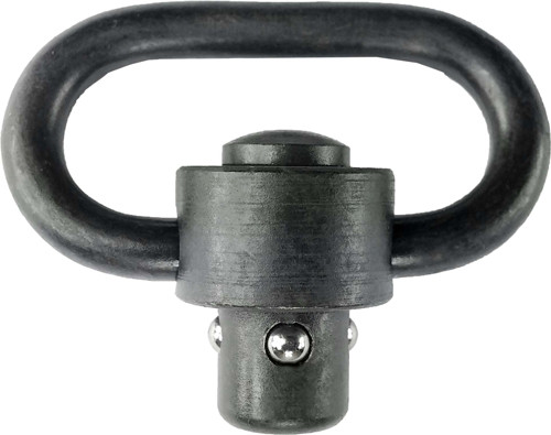 Grovtec Single HD PUSH Button Swivel BLACK 1 1/2" 1-PACK