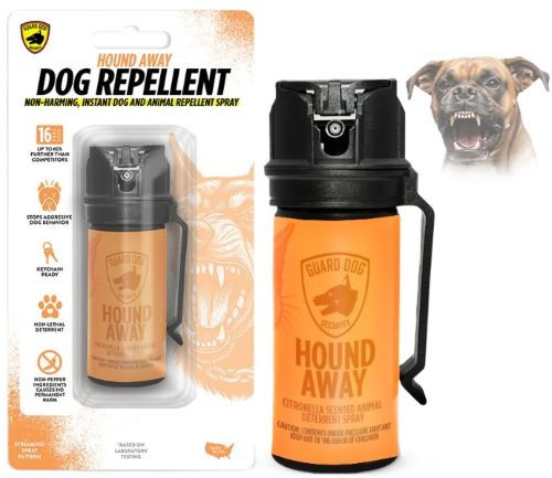 Guard Dog Security HOUND AWAY DOG SPRAY Non-toxic Citroneela BASED 2 OUNCE