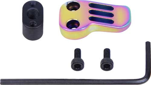 Guntec Usa AR15 .308 Extended Magazine CATCH Paddle Release Rainbow!