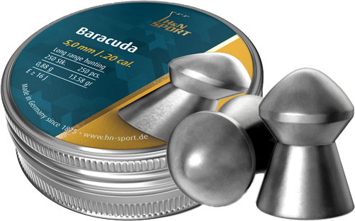 H&n Sport Pellets Baracuda 20 13.58 GRAIN 250 PACK